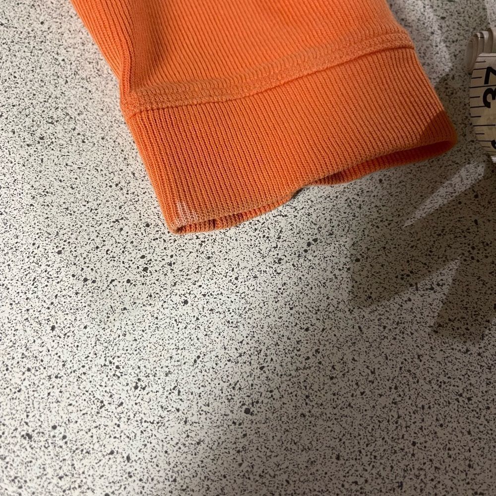 Lauren by Ralph Lauren orange cotton sweater - Picture 8 of 8